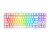 SPC GEAR GK630K Onyx White Tournament Kailh Blue RGB - 610164 - zdjęcie 1